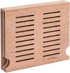 Cigar Caddy Boveda Humidification Holder (4 Pack), Brown (HUMI-BOV4), 7¼” L x 6" W x 1" D