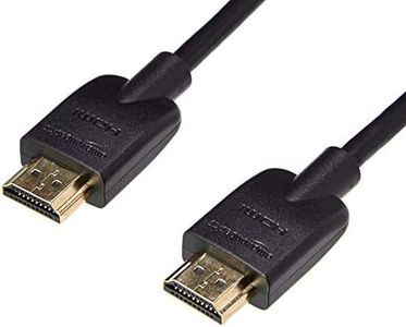 Amazon Basics - Flexibles HDMI-Kabel, 3 m, Schwarz