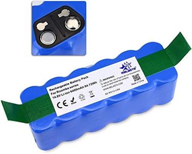 melasta 6400mAh Replacement Battery for Roomba 510, 14.8V Li-ion Battery for Roomba 620 650 630 631 660 760 770 780 775 790 790 870 880 510 520 530 531 532 540 550 555 560 570 580 595