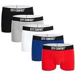 Boxers for Men - 8 or 5 Pack of Mens Cotton-Rich Boxer Shorts Breathable Comfy Underwear Trunks - S-4XL Underwear for Men Teenagers (Multi, 4XL)