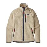 Patagonia Men's M's Retro Pile JKT Jacket, Dark Natural w/Utility Blue, M