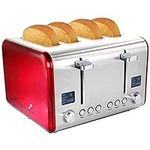 Megachef 4 Slice Toaster in Stainle