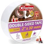 XFasten Double Sided Tape Clear, Re
