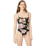 Billabong Women's Mellow Luv One Piece Swimsuit, Black Pebble, X-Large