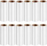 Lint Roller Refills for Pet Hair -1080 Sheets(12packs), 6.3 in Long,1.5 in Diameter,Extra Sticky for Clothes Dog &Cat Hair