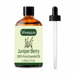 Juniper Berry Essential Oil 30 mL - 100% Pure - Juniper Oil for Massage,Face, Skin & Diffuser and Aromatherapy 1 Oz