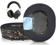 SOULWIT Earpads Replacement for Razer BlackShark V2/BlackShark V2 Pro (Does Not Fit 2023 Model) Gaming Headset, Ear Pads Cushions with High-Density Noise Isolation Foam - BlackShark CG Black Gold