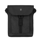 Victorinox Altmont Original Flapover Digital Bag - Tablet Travel Bag for Business & Daily Use - Sleek Shoulder Bag for Women & Men - 7 Liters, Black., Black, 3.9 x 10.2 x 11.8 in (Pack of 1), Digital