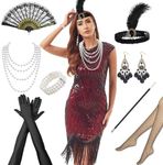 HarnyLoom 1920s Flapper Dresses Cos