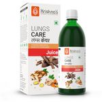 KRISHNA'S HERBAL & AYURVEDA Lungs Care Juice 1000 Ml | Lungs Cleaner For Detoxification And Supports Respiratory System