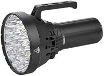 IMALENT MS32 Brightest Flashlight 200,000 Lumens 5,300 ft Beam, USB-C Rechargeable Ultra Bright Light with OLED Display & 8 Modes for Emergency, Search, Rescue