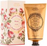 Panier des Sens - Hand Cream for Dry Cracked Hands and Skin - Rose Essential Oil Hand Lotion, Moisturizer, Mask - With Shea Butter and Olive Oil - Made in France 97% Natural Ingredients - 2.6floz/75ml