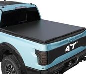 Truck Bed Tonneau Cover Compatible with Ford Maverick 2022 2023 2024 4.6 ft Box, Soft Roll Up Style