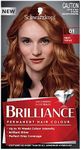 Schwarzkopf Brilliance Permanent Hair Colour, 01 Fiery Topaz