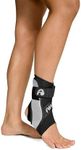 AIRCAST A60 Ankle Support Brace - Ankle Sprain, Chronic Instability, Stabilising Sports Support for Protection and Prevention. Size Medium, Right, Black
