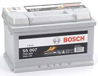 Bosch S5007 - Car Battery - 74A/H - 750A - Lead-Acid Technology - for Vehicles without Start/Stop System