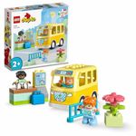 LEGO DUPLO The Bus Ride Set, Learning Toy To Help Build Social and Fine Motor Skills, with Vehicle and Figures, Preschool Educational Gift for 2+ Years Old, Toddlers, Boys and Girls 10988