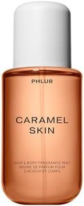 PHLUR Caramel Skin Body Mist - Hair & Body Mist for Women & Men Fragrance - Caramel Body Spray with Vanilla, Brown Sugar, Bergamot, Sandalwood & Musk (8 Fl Oz)