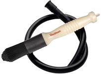 redsun Flow-Thru Parts Washer Brush Parts Cleaning Brush(3.6 Ounce,10.62 Inch) with 28 Inch Long Hose Connects to Parts Washer Nozzle (White)