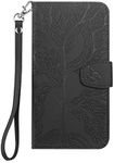 Annuo Leather Case for iphone 6s/6(4.7") Phone Case Leather Slim Fitted Flip Shockproof Wallet Case Cover for iphone 6s/6(4.7") Magnetic case with Card Holder Stand Function Strap Black