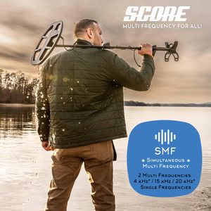 Nokta Triple Score PRO Metal Detector – High Sensitivity, Waterproof