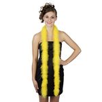 ZUCKER Marabou Boa Medium Weight Solid Color - Yellow