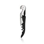 True Stainless Steel Truetap Black Double Hinged Waiter'S Corkscrew