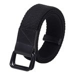 ZORO Cotton D ring buckle belt for men | Leather free, light weigh | Color - Blue