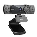 Angekis Ultral HD 4K Webcam with Microphone Plug and Play for PC, Laptop, MacBook Pro, Windows XP/Vista/7/8/8.1/10