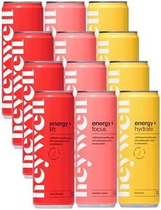 heywell Energy Pack, Cherry Limeade, Strawberry Lemon, Lemon Fizz, 12 Pack