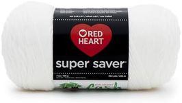 RED HEART Super Saver Yarn, White