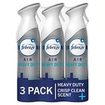 Febreze AIR Freshener Heavy Duty Crisp Clean (3 Count, 8.8 oz)