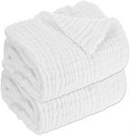 Aablexema Baby Muslin Bath Towels -