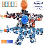 Electric Powered Gel Blaster 2 Pack for Kids Gel Ball Splatter Toy with 80K Water Beards Outdoor Play Game for Boys Children