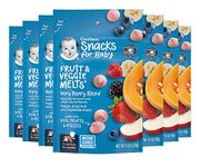 Gerber Graduates Fruit and Veggie, Melts Very Berry Blend, 1 Ounce (Pack of 7)