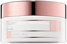Beauty Bioscience BeautyBio GloPRO Prep Pads Clarifying Skin Cleansing Wipes and SteriGLO Peptide, 30 Count (Pack of 1)