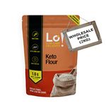 Lo! Foods - Keto Flour (2 Kg) | No SOYA | 1g Net Carb Per Roti | Extremely Low Carb Keto Atta | Lab Tested Keto Food Products for Keto Diet