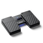 Donner Wireless Bluetooth Page Turner Pedal for iPad Tablets Phone Foot Pedal, Black
