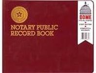 Notary Public Record Book