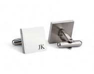 Personalised Square Cuff Links for Men, Wedding Gift Groomsmen Gift Cufflink for Men Personalised Cufflinks