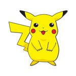 Bhai Please Pikachu Wooden Fridge Magnet (Pack of 1) | Cartoon Characters,Movie,TV, Comics, Anime| Fridge Decorations | Gift for Friends, Colleagues, Gen Y | Birthday, Return Gift