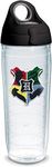 Tervis Harry Potter - Hogwarts House Crests Made in USA Double Walled Insulated Tumbler Travel Cup Keeps Drinks Cold & Hot, 24oz Water Bottle, Classic