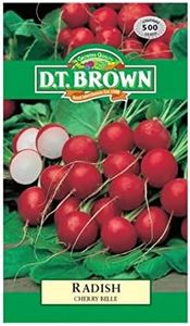 D.T. Brown Seeds - Radish Cherry Belle - 500 Seed Pack