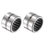 uxcell NK20/20 Needle Roller Bearings 20mm x 28mm x 20mm Chrome Steel Open End 2pcs