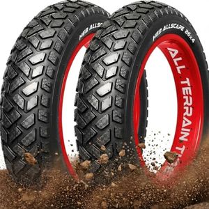 HEB ALLSCAPE 20x4 26x4 E-Bike Fat Tire - All Terrain, High-Performance 26inch Fat Tyre for MTB and Ebikes, Durable All-Terrain Directional Tread, 2X Thicker Than Stock Tires - 2 Tires