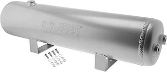 Vixen Horns 3 Gallon (12 Liter) 6 Ports Train/Horn Aluminum Air Tank 200 PSI Silver VXT3000A