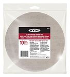 Hyde 09919 9" Disk Abrasive Sanding Net, 120 Grit, 10 Count. Large Area Sanding, Fast Change Abrasive Sheets for a Scratch Free Smooth No-Sanding Pattern.