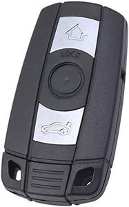 Keymall keyless Entry Remote car Key fob 3 Button Replacement PCF7952 Chip for BMW CAS3 3/5 Series X5 X6 with Comfort Access 315MHz KR55WK49127