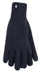 HEAT HOLDERS - Men's Thermal Heat Weaver Knitted 2.3 tog Gloves (L/XL, Navy)