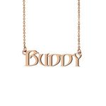 GR35Z9 Personalized Custom Name Necklace Gifts for Womens Buddy